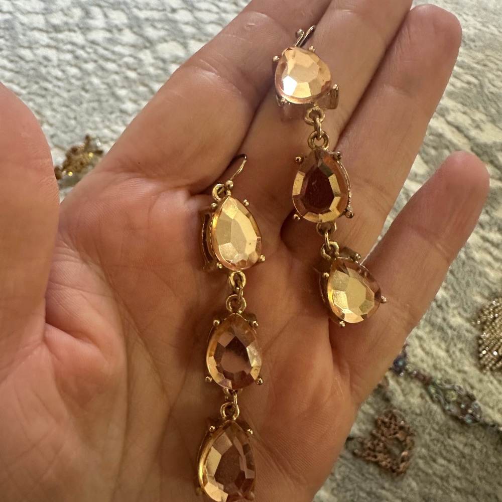 Elegant Gold Drop Earrings